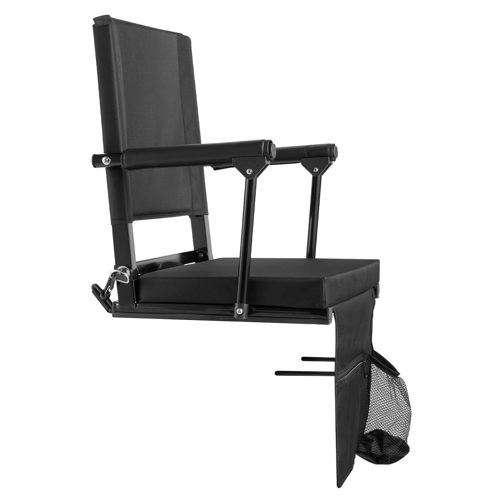 Portable Stadium Seat With Back Support And Armrests, 2 Pack_voghion.com